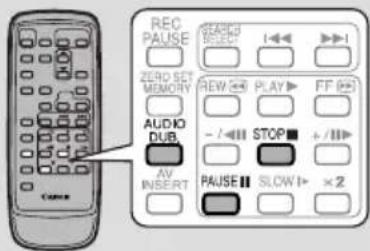 REC PAUSE SEARCH INSERT I←→→→→ ZERO SET MEMORY REW→→→→→→→ PLAY→→→→→→→ FF→→→→→→→ AUDIO DUB - /←→→→→→→ STOP →/→→→→ AV INSERT PAUSE → SLOW → ×2