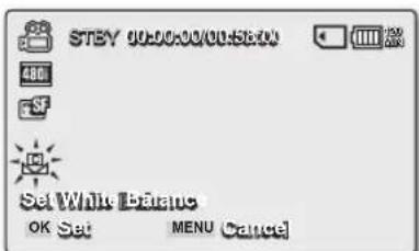STEPY 9000000/00:56:00 480 SF Set White Barus OK Set MENU Cancel