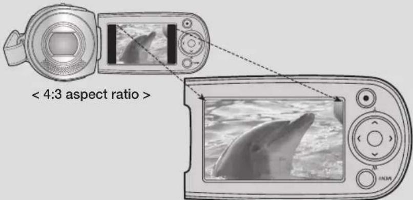 < 4:3 aspect ratio >