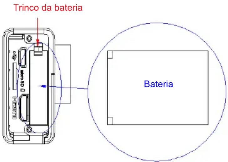 Trinco da bateria Bateria
