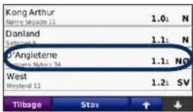 Kong Arthur Narre Segage 11 1.0: N Danland Safarge A 1.1: N D'Angleterne Gowers Mistry 34 1.1: NO West Westernd 11 1.2: SV Tilbage Stav