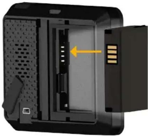 GARMIN nüvi 500 - Trin 1: Isætning af batteri i nüvi - 1