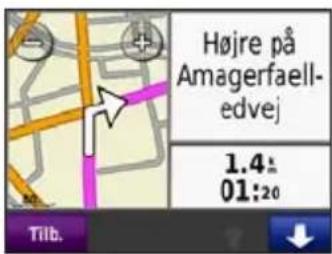 Højre på Amagerfaell- edvej 1.4: 01:20 Tilb.