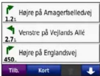 Højre på Amagerfælledvej 1.2: Venstre på Vejlands Allé 2.7: Højre på Englandsvej 450. Tilb. Kort ↓