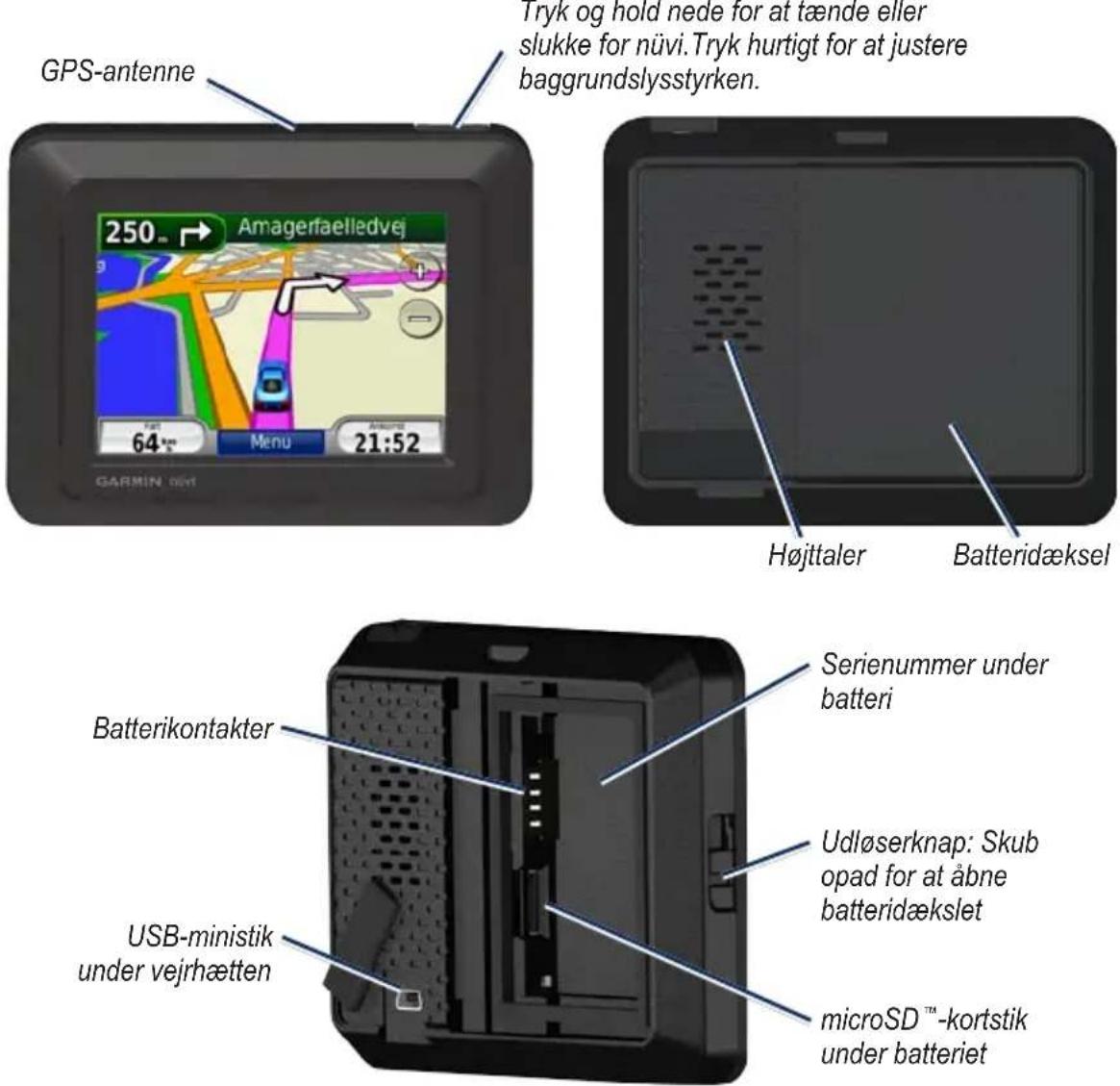 GARMIN nüvi 500 - Introduktion - 1