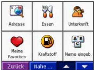 Adresse Essen Unterkunft Meine Favoriten Kraftstoff Name eingeb. Zurück Nahe ...