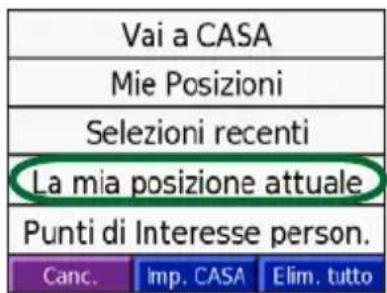 Vai a CASA Mie Posizioni Selezioni recenti La mia posizione attuale Punti di Interesse person. Canc. Imp. CASA Elim. tutto