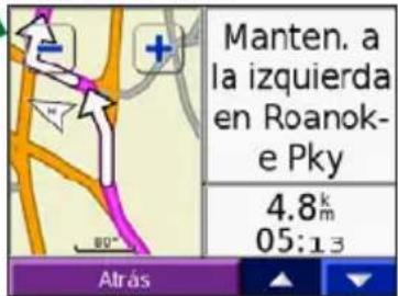 Manten. a la izquierda en Roanok- e Pky 4.8k m 05:13 Altrás