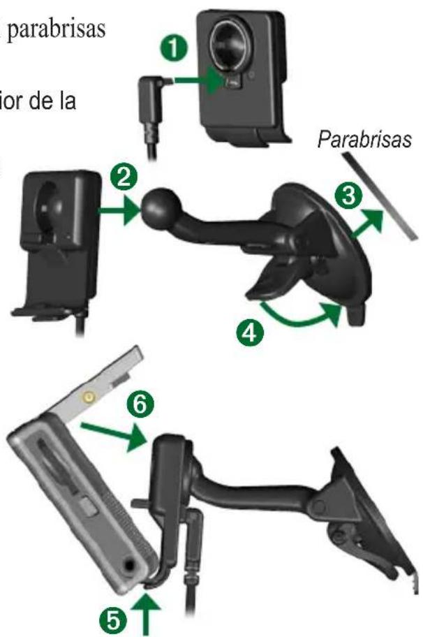 parabrisas or de la ① ② ③ ④ Parabrisas ⑤ ⑥