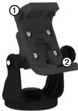 GARMIN Montana Marine Mount - Rimozione del dispositivo Montana dal supporto - 1