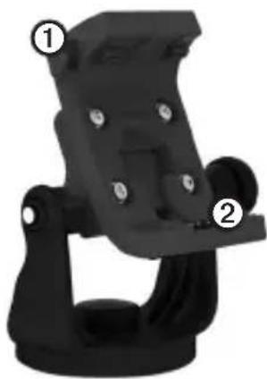 GARMIN Montana Marine Mount - Montana-laitteen irrottaminen telineestä - 1