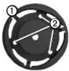 GARMIN Montana Marine Mount - Installera enheten på monteringsfästet - 1