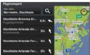 GARMIN Map Pilot - Söka efter en plats efter kategori - 1