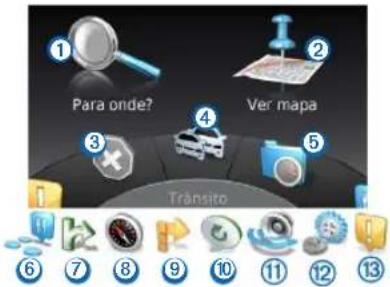 Para onde? Ver mapa Trânsito
