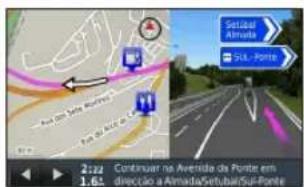 Setújar Almada SIL - Porto 2.22 Continuar no Avenida da Ponte em direção a Almada/Sel-bar/Sul-Fonte 1.61