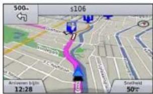 GARMIN Map Pilot - Een route volgen - 1