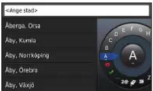 GARMIN Map Pilot - Använda skärmknappsatsen - 1