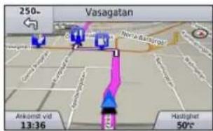 GARMIN Map Pilot - Följa en rutt - 1
