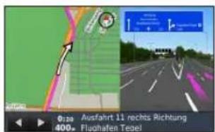 0:30 Ausfahrt 11 rechts Richtung Flughafen Tepel