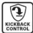 BOSCH GGS 18V-23 LC Professional - Apsauga nuo atatrankos užstrigus įrankiui - 1