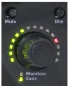 Mute Dim Monitors Cans