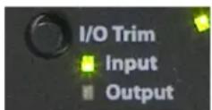 Metric Halo ULN-2 - I/O Trim Mode Indicators and Selector - 1