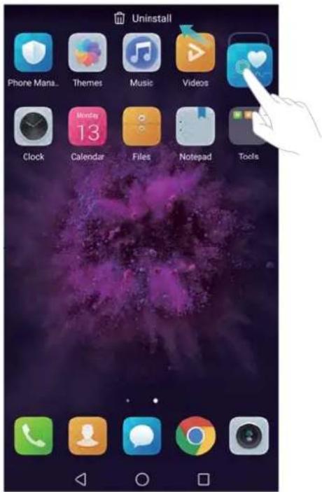 Uninstall Phone Mana.. Themes Music Videos Clock Calendar Files Notepad Tools