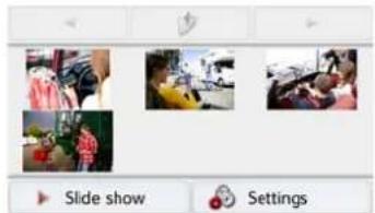 Slide show Settings
