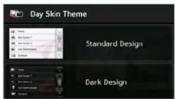 Day Skin Theme Standard Design Dark Design