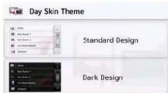 Day Skin Theme Standard Design Dark Design