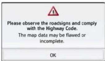 Please observe the roadsigns and comply with the Highway Code. The map data may be flawed or incomplete. OK