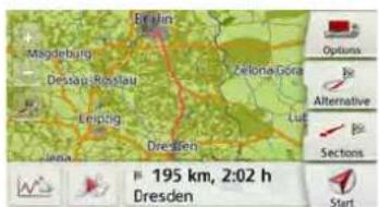 Mägdeburg Desstauf-Rosslau Berlin Zeitona-Göra Lud Sectons Alternative Start 195 km, 2:02 h Dresden