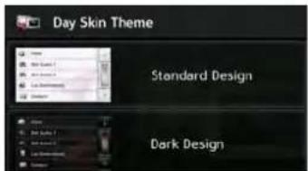 Day Skin Theme Standard Design Dark Design