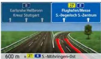 BECKER Ready.5 EU Plus - Map display with Junction view - 1