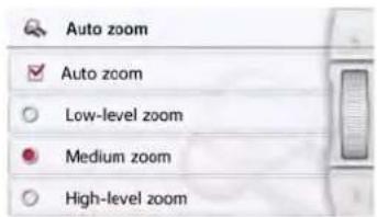 Auto zoom ✓ Auto zoom ○ Low-level zoom ● Medium zoom ○ High-level zoom