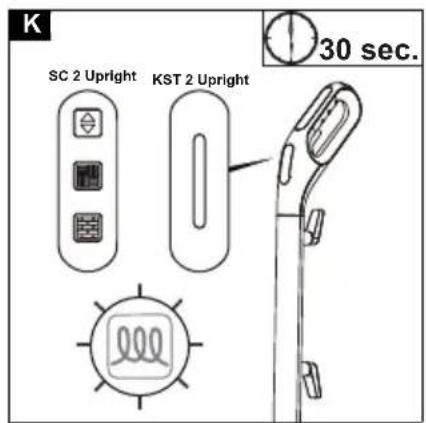 K SC 2 Upright KST 2 Upright 30 sec.