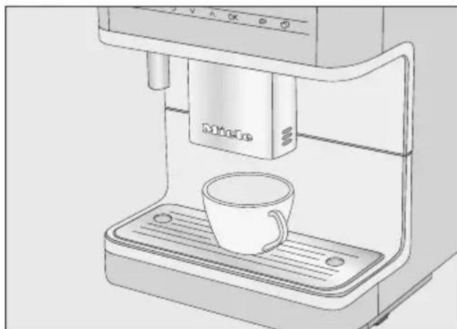 MIELE MilkPerfection CM 6560 - Mælkebeholderen forberedes - 2