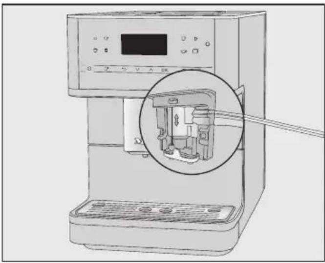 MIELE MilkPerfection CM 6560 - Centraludløbet samles - 1