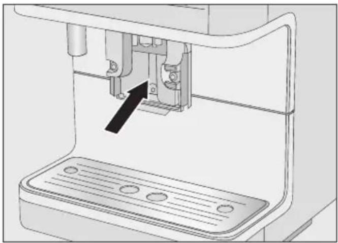 MIELE MilkPerfection CM 6560 - Centraludløb skilles ad og ren- gøres - 5