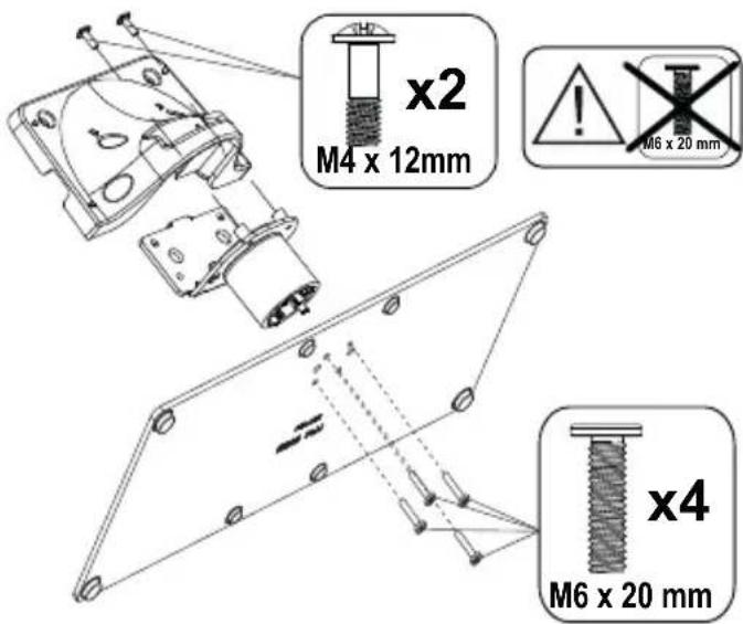 PANASONIC TX-65HX710E - Montaggio del piedistallo - 1
