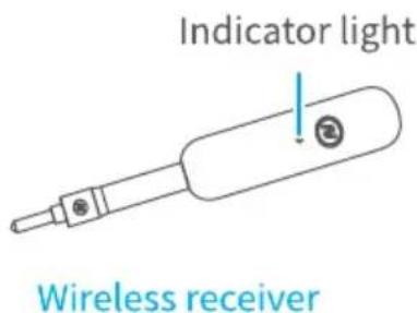 Indicator light Wireless receiver