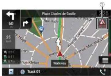 Place Charles de Gaulle 60 25 Dr. Hoo Ston 0:11 0:7m Avenue Kleber Place Walkway 26 Route 01