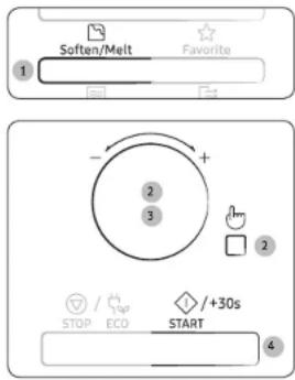SAMSUNG MS23K3515AW - BEMÆRK - 1