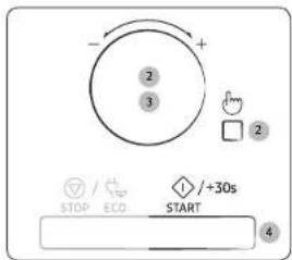 SAMSUNG MS23K3515AW - FORSIGTIG - 2