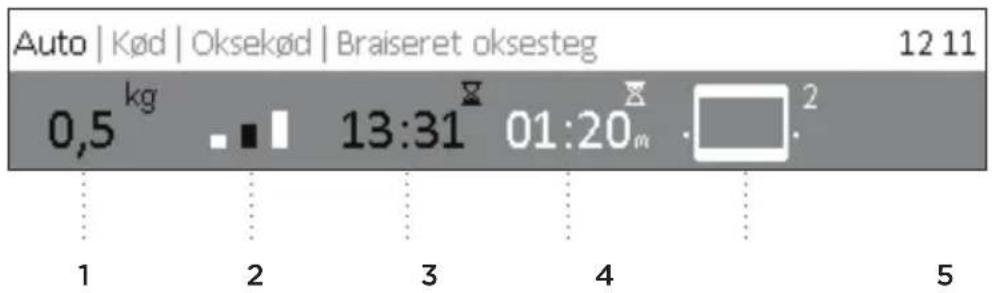 Auto | Kød | Oksekød | Braiseret oksesteg 12 11 0,5 kg 13:31 01:20m 2 1 2 3 4 5