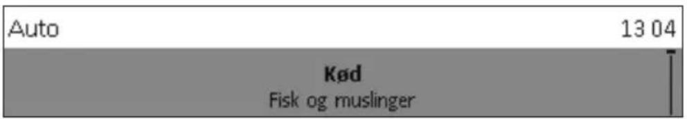 GORENJE GCM712B - A) TILBEREDNING UD FRA F∅DEVARETYPE (Automatisk tilberedning) - 3