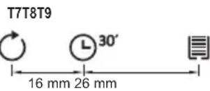 T7T8T9 16 mm 26 mm