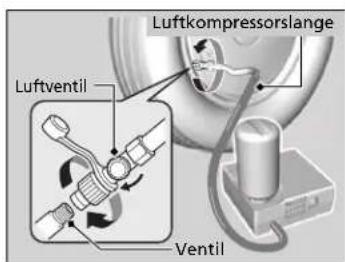 Luftkompressorslange Luftventil Ventil