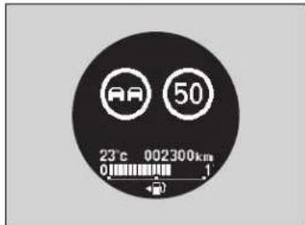 AA 50 23°C 002300km 0 1