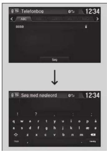 Telefonbog 12:34 ABC 0000 Sag Seg med nøcleord 12:34